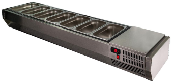 Витрина настольная Polair VT3-G (1-4) для ингредиентов